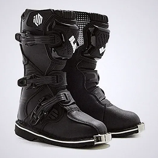 Motorcycle Boots Waterproof ATV Motorcross Dirt Blike for Men K13 Black-kids