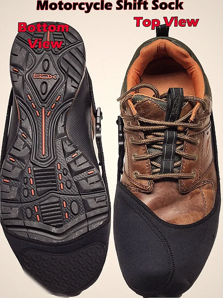 Motorcycle Gear Shifter Shoe Boot Protector Motorcycle Bike Sock