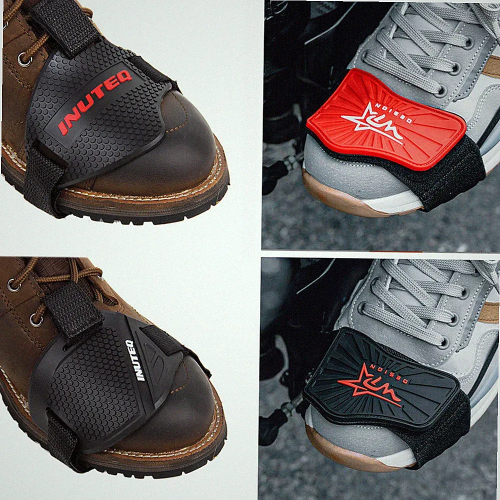 Motorcycle Protective Shift Pad Motocross Boots Shoe Protection Gear for Riding