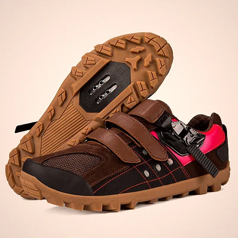 MTB XC Trail Cycling Shoes Men's Gravel Road Bicycle Sneakers Non-slip Footwear