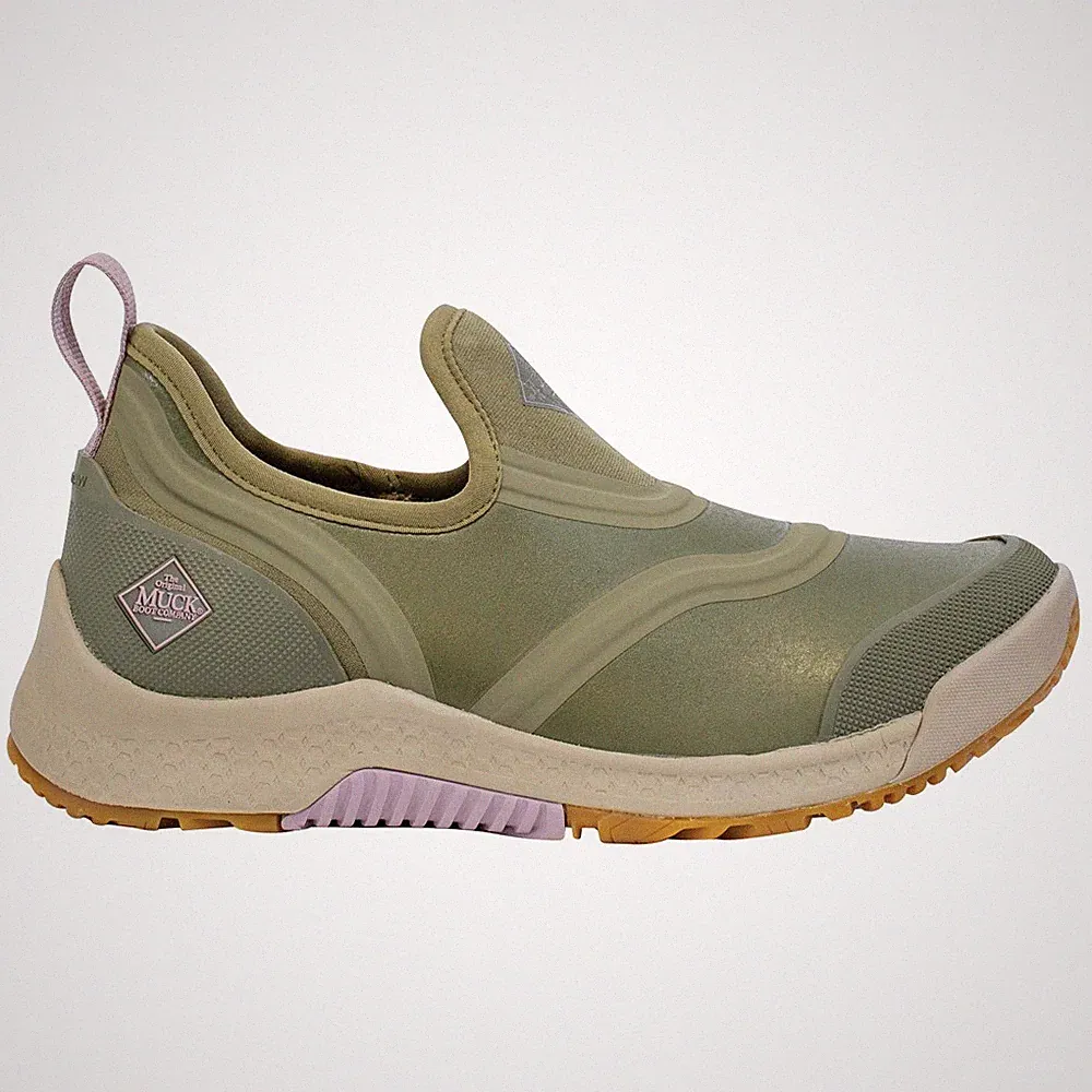 Muck Boot Outscape Low Hiking Womens Green Sneakers Athletic Shoes OSSW-300