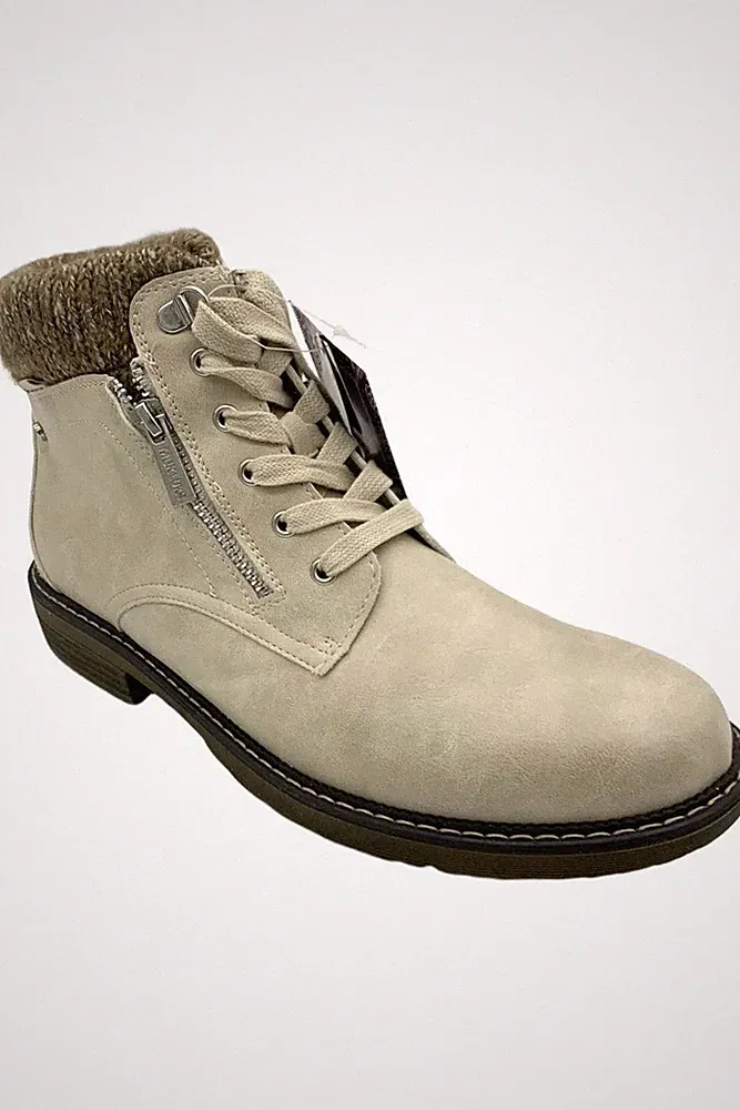 MUK LUKS Women's Garland Georgia Boots Stone