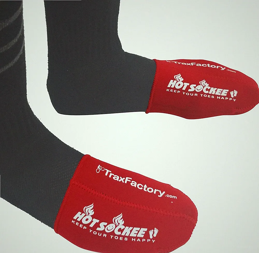Neoprene Toe Warmers - Worn inside Shoes or Boots - 3 Sizes - Cycling, Hiking...
