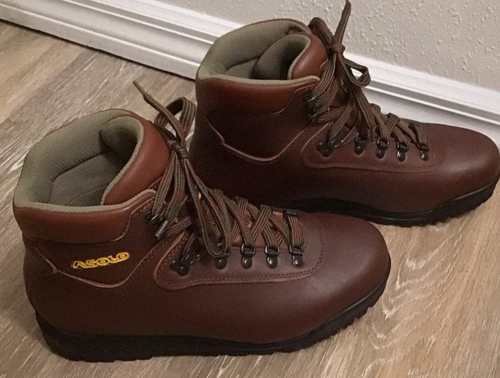 NEW Asolo AFX520 Men Sz 11M Chestnut Brown Athletic Backpacking Hiking Boots