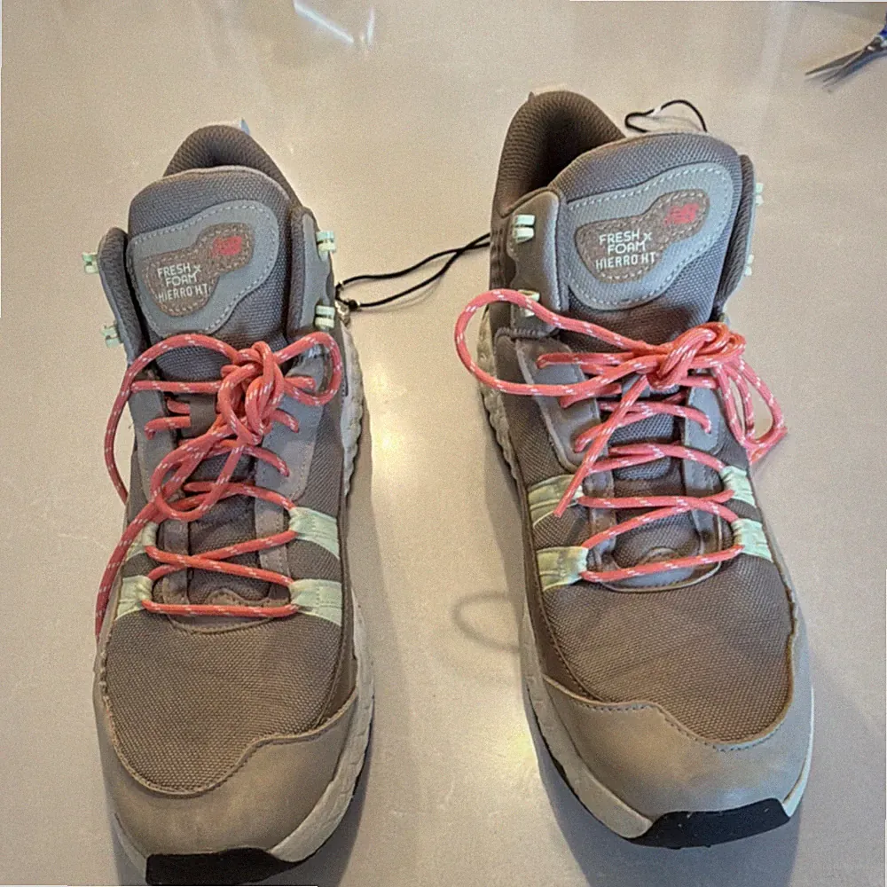 New Balance Fresh Foam Hiking Shoes Brown Beige Women's US Size 10.5 Medium