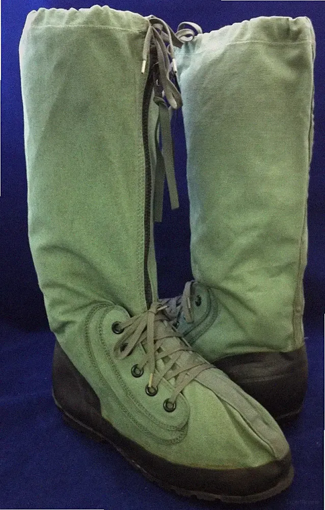 NEW Genuine USGI Mukluk Extreme Cold Weather Boots Green Duck Canvas XS S M L XL