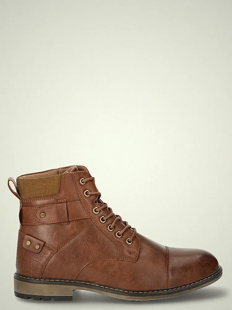 New In box PORTLAND Boot Company Men's Brown Low Heel Chukka Boots Multiple Size
