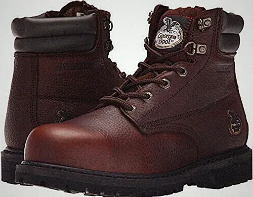 New Men's Georgia Boot Oiler G6174 Waterproof Steel Toe Work Boots Size 13M