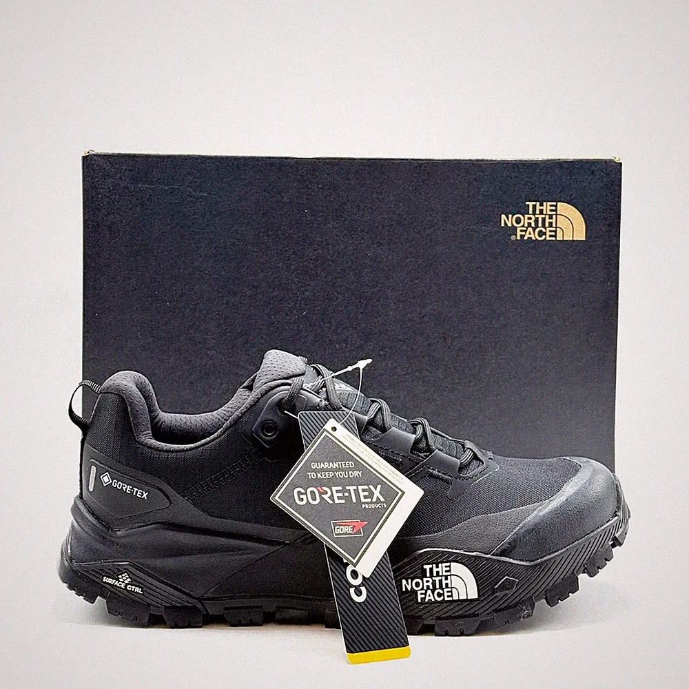 *NEW* MEN The North Face Offtrail Hike GORE-TEX Shoes BLACK (NF0A8AEG KY4) 👍