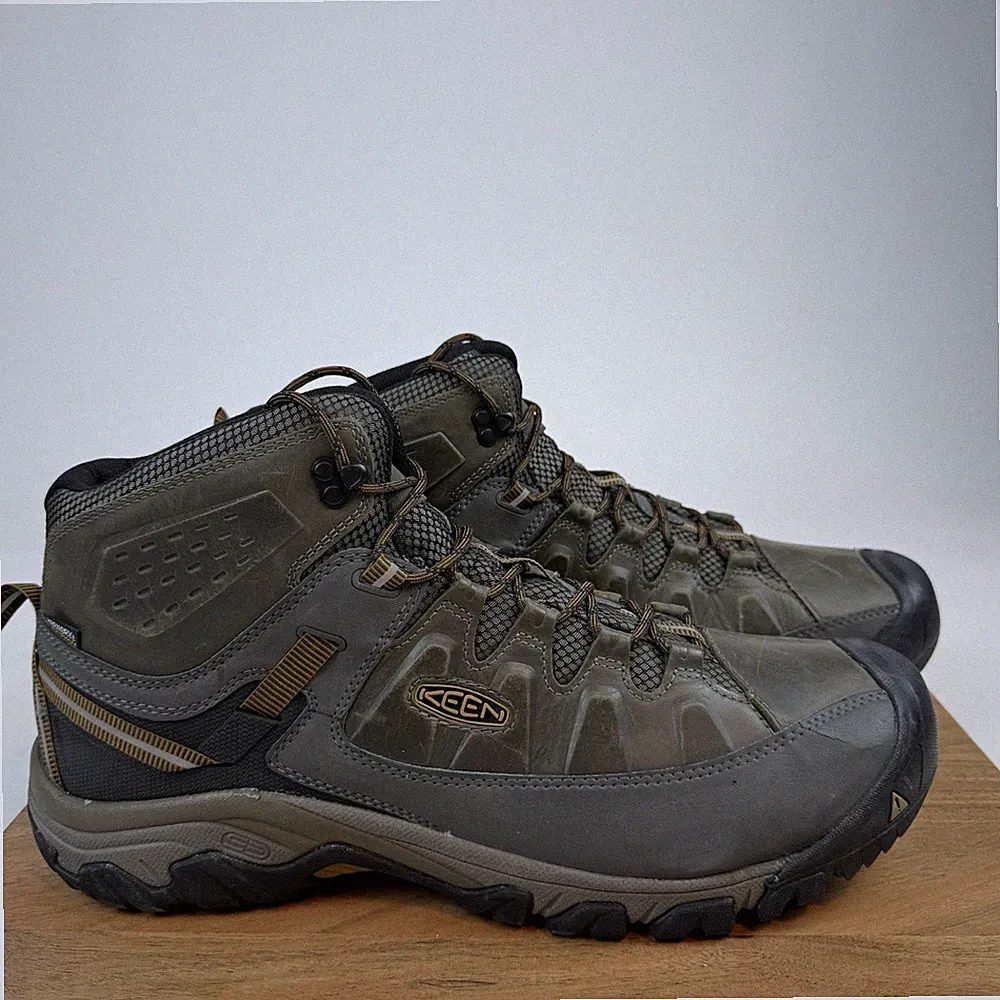 New Mens Keen Targhee III Waterproof Mid WP Athletic Hiking Boots Shoes Sz 17 W