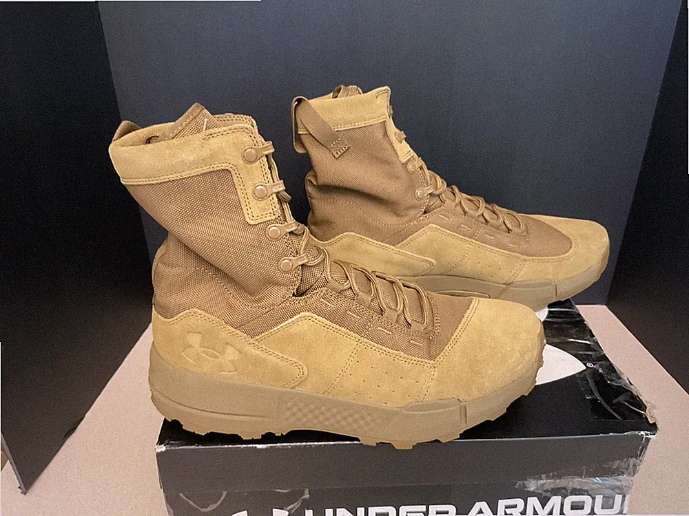 New! Mens Under Armour Charged Loadout 8" Tactical Duty Hiking Boots. Size 10.