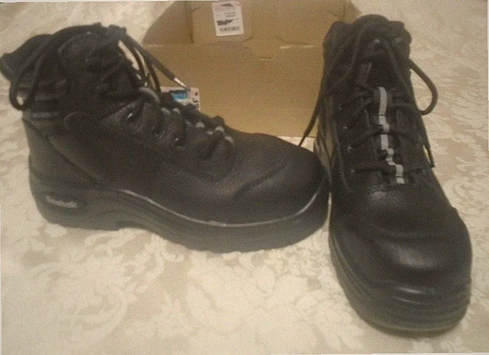 NEW Reebok Womens Trainex Composite Toe Black Work Boots Size 6.5 WIDE MSRP $182