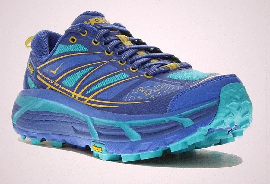 New Women's Hoka One One Mafate Speed 2 Trail Hiking Shoes Size 6-11 Blue