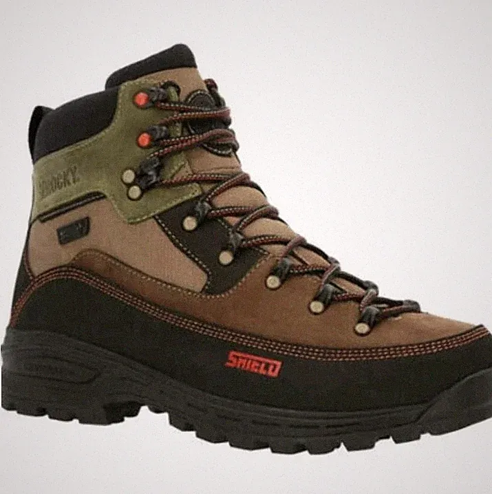 NIB 13 M ROCKY Men's Brown Mountain Stalker Pro Hiking Boots RKS0526 Sealed Box