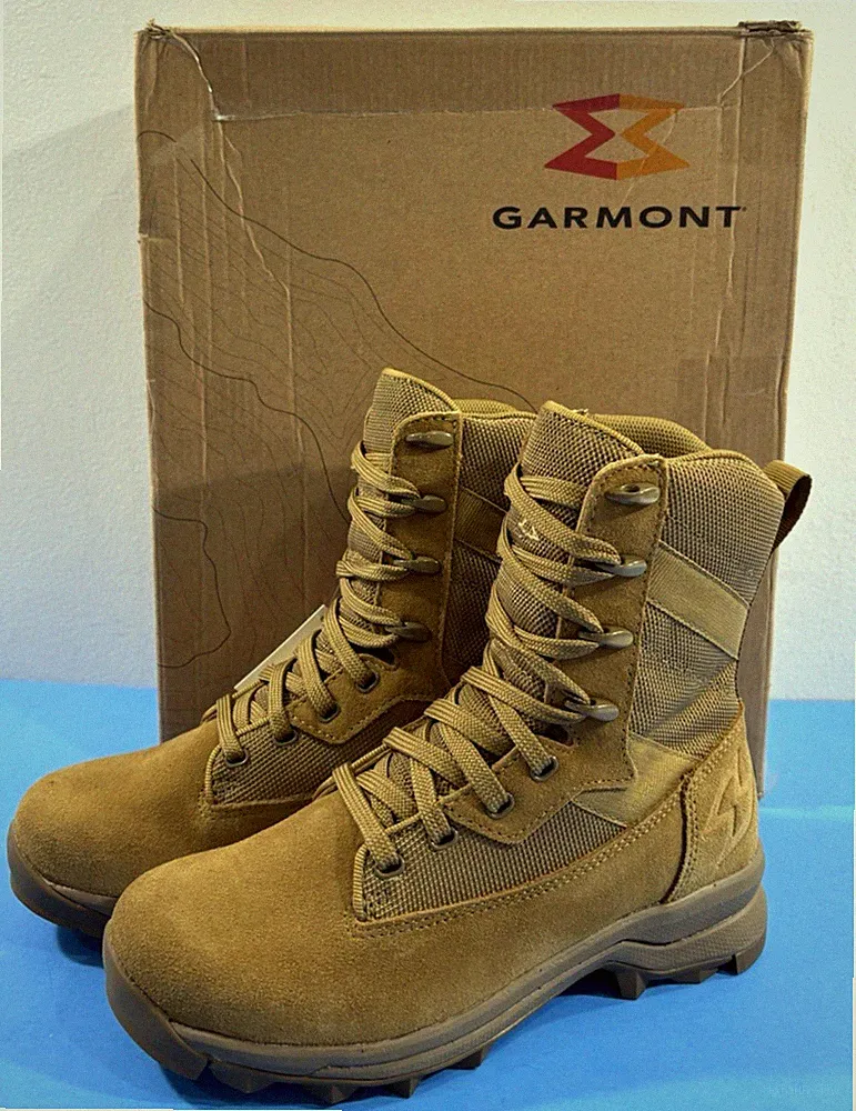 NIB 5 R GARMONT WOMENS 003058 T8 ATHENA REGULAR MILITARY BOOTS COYOTE BROWN
