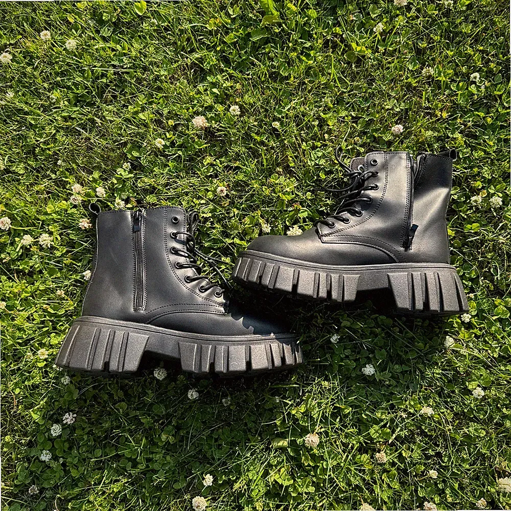 NIB Black Combat Boots