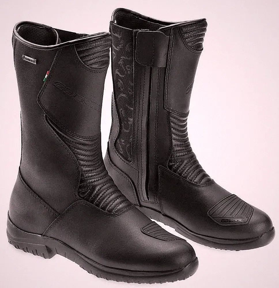 NO RESERVE Gaerne Womens Black Rose Street Motorcycle Boots - Black - 7.5