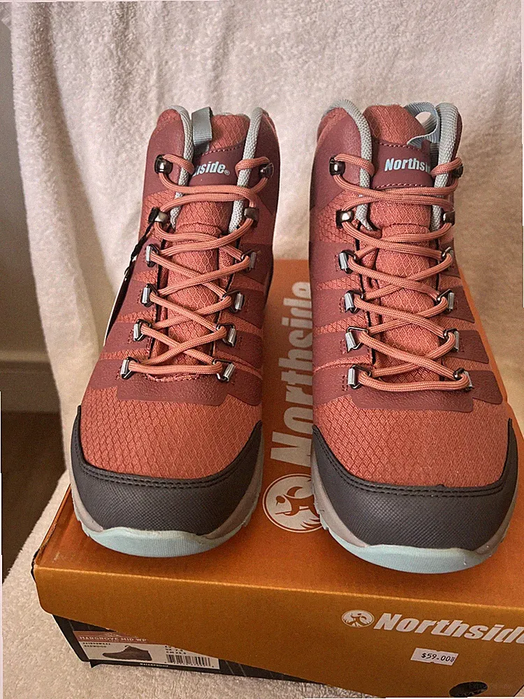 Northside Hargrove Mid WP Redwood ￼Size 9.5 Women’s Hiking Boots