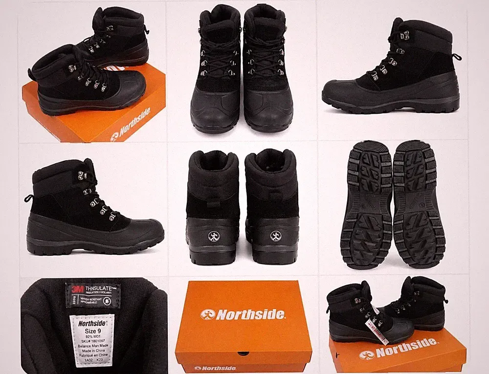 Northside Men's Winter Boots Size 9 Waterproof insulated Snow Hiking