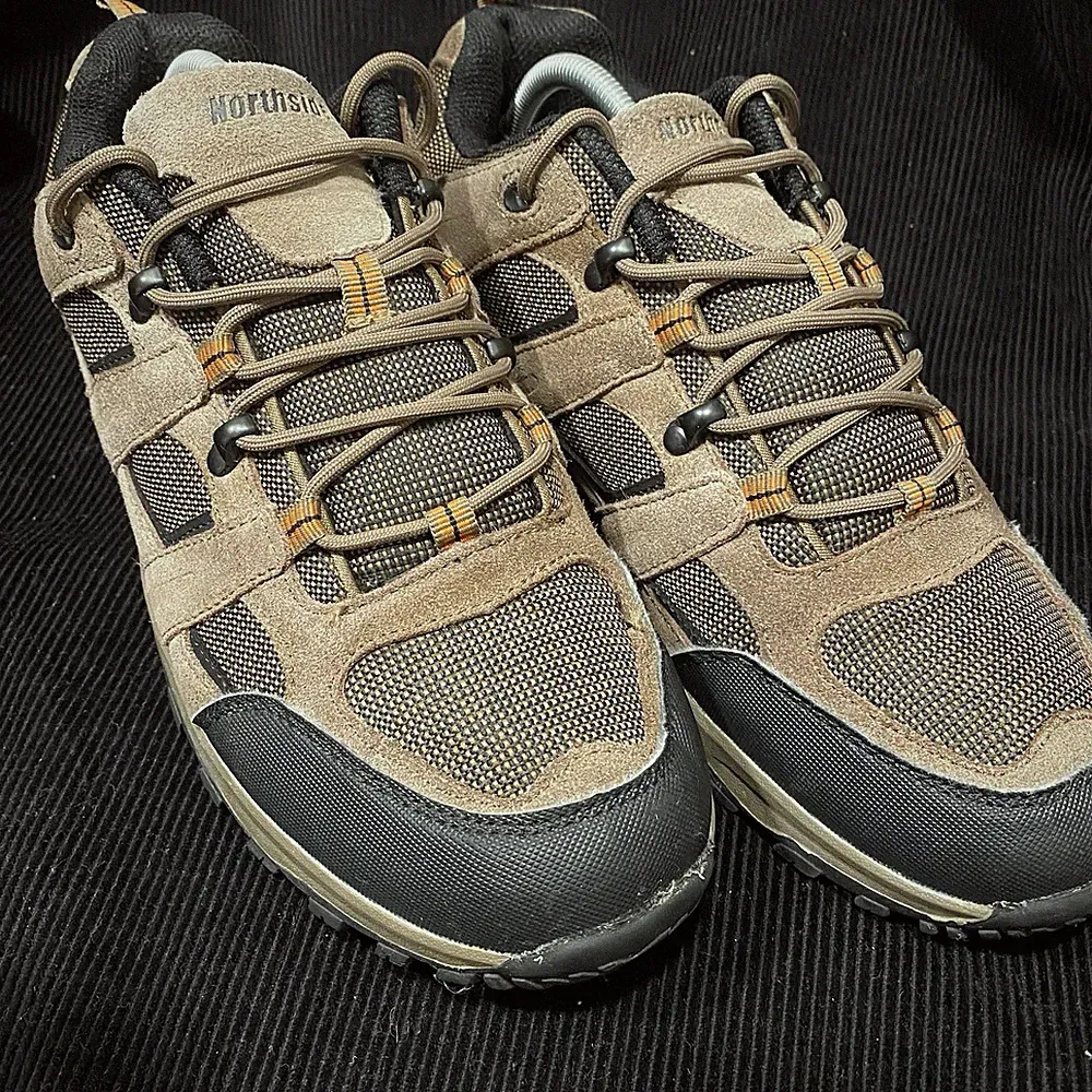 Northside Monroe Brown Mid Top Outdoor Hiking Trail Boots Shoes Men's Size 10.5