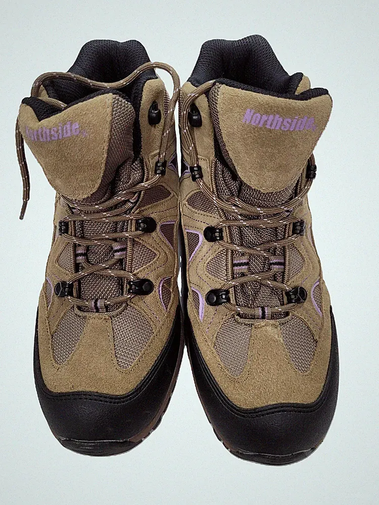 Northside Women's Hiking Boots (9.5) Brown Waterproof Suede Upper