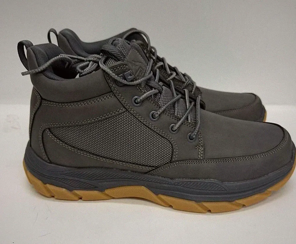 NORTIV 8 Men's Hiking Boots Lightweight Fashion Casual Chukka Ankle Boots Elevat