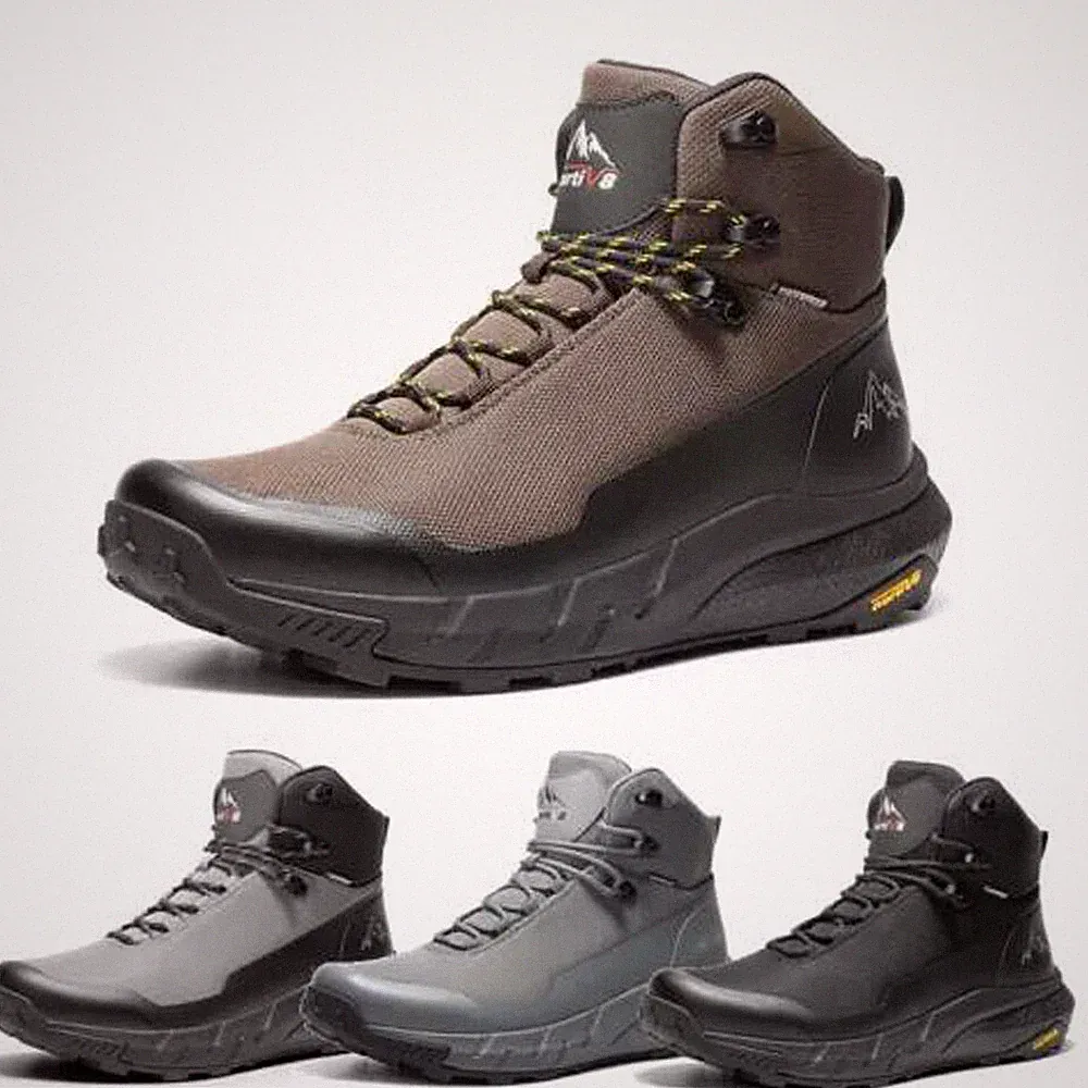 NORTIV 8 Men's Waterproof Hiking Boots Lightweight Breathable Trekking Shoes