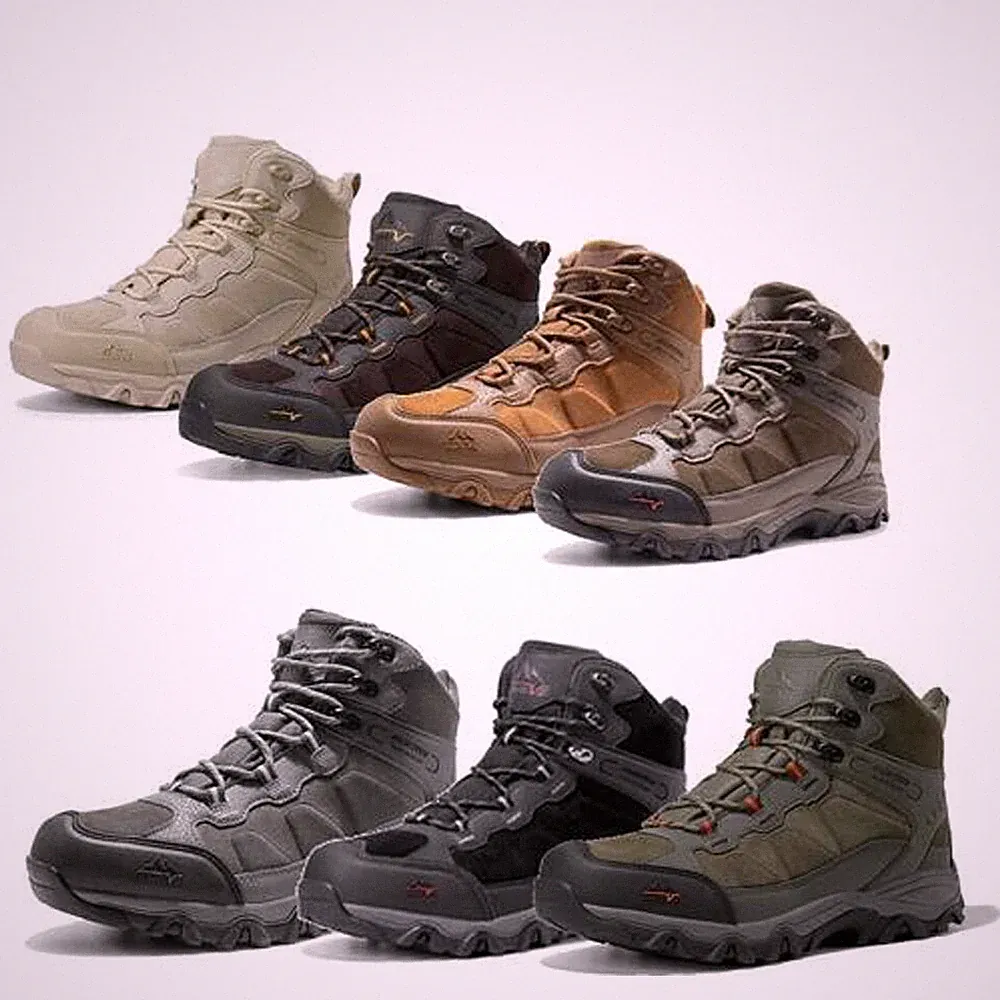 NORTIV 8 Men's Waterproof Hiking Boots Outdoor Trekking Lightweight Hiking Shoes