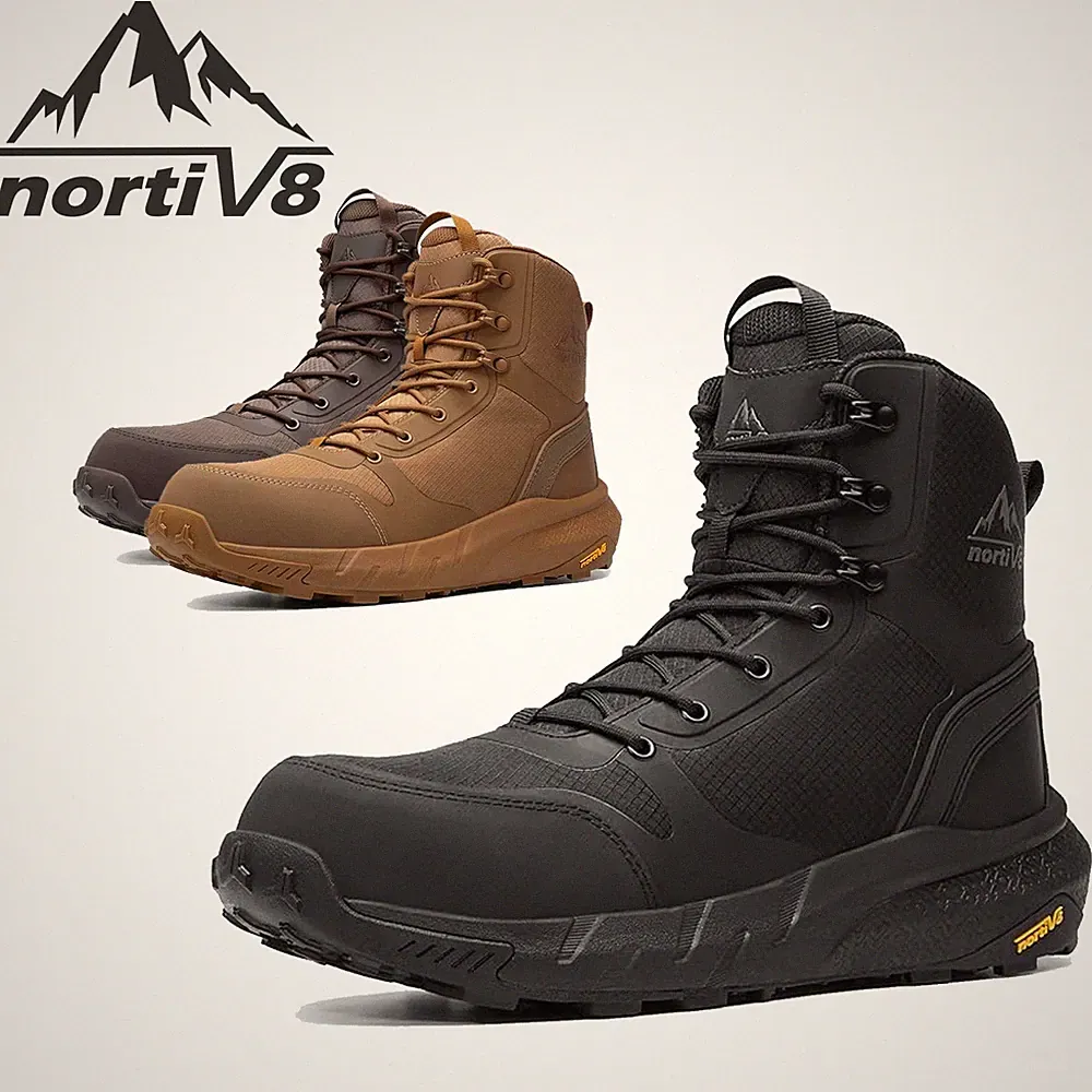 NORTIV 8 Men Safety Composite Toe Construction Factory Work Boots Wide Size