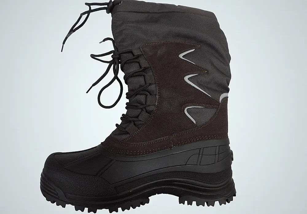 Nortiv 8 Mountaineer-1 M Winter Snow Boots Brown/Black Insulated Size 8 Mens