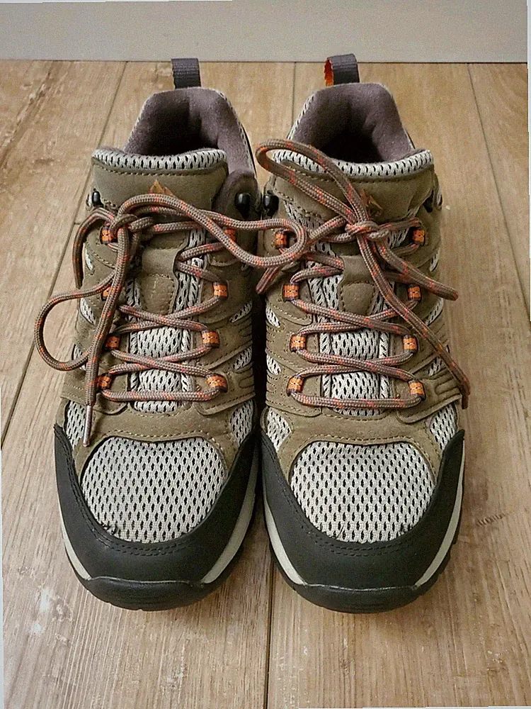 NORTIV 8 Women's Mesh Lightweight Hiking Shoe Size 9 Khaki