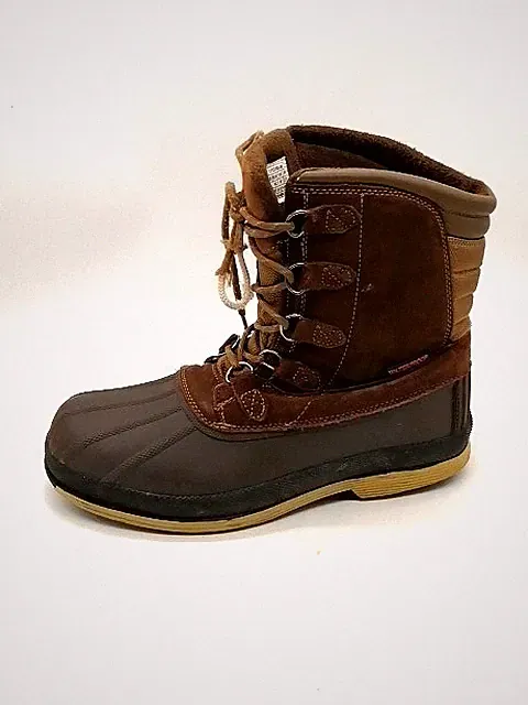 Nortiv8 Boots Mens Brown 9 Hiking Winter Duck Shoe Leather Waterproof 170390-M