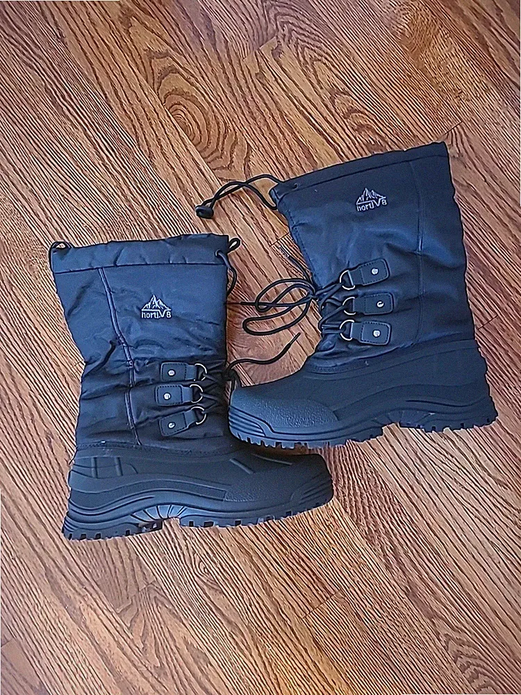 Nortiv8 Mens Snow Boots Insulated Thermolite Winter Outdoor Boots sz 8