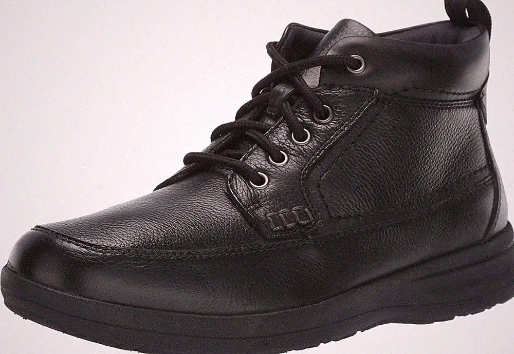 Nunn Bush Men's Cam Moccasin Toe Chukka Boot 11 X-Wide Black