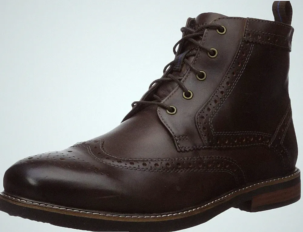 Nunn Bush Men's Odell Wingtip Dress Casual Chukka Boot 10 X-Wide