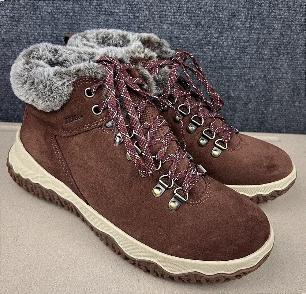 NWOB L.L.Bean Day Venture TEK 2.5 Insulated Hiking Boots Faux Fur Size 9 Medium