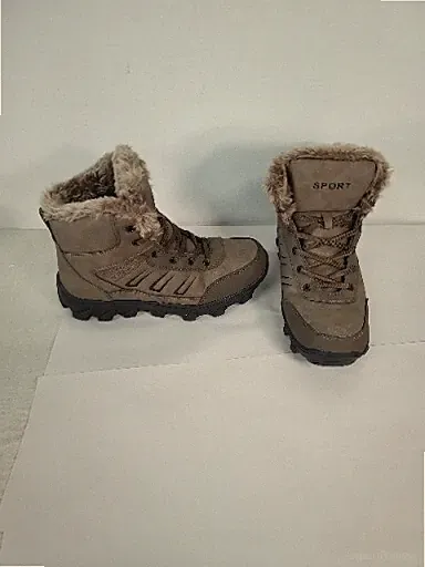NWOT Outdoor Womans Sports Hiking Ankle Boots Shoes Fur Lined Snow Size 8