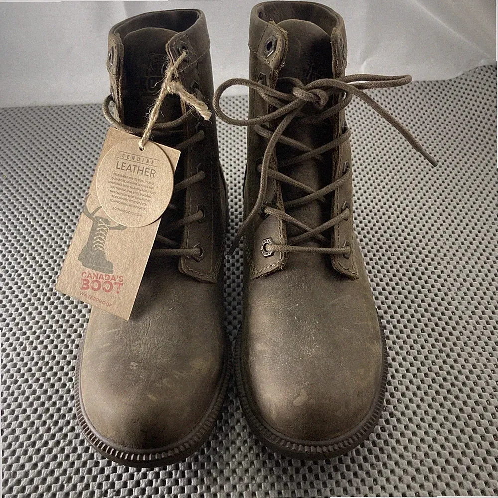NWT Kodiak Original Boots Women’s 6.5 Brown Waterproof Leather Work Hiking