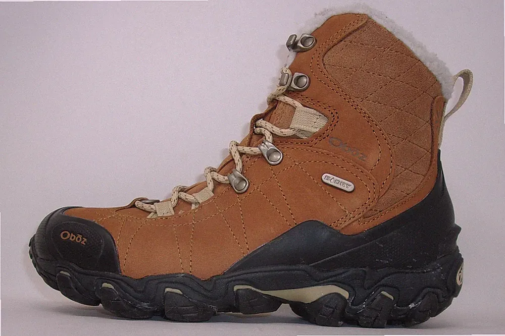 Oboz Bridger 7" Insulated B-Dry Hiking Boots, Chipmunk, 8.5 US - USED