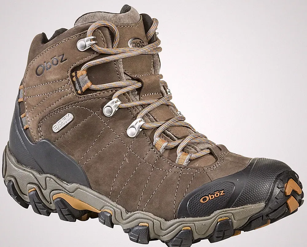 Oboz Bridger Mid B-DRY Men's Hiking Boots, Sudan, M10