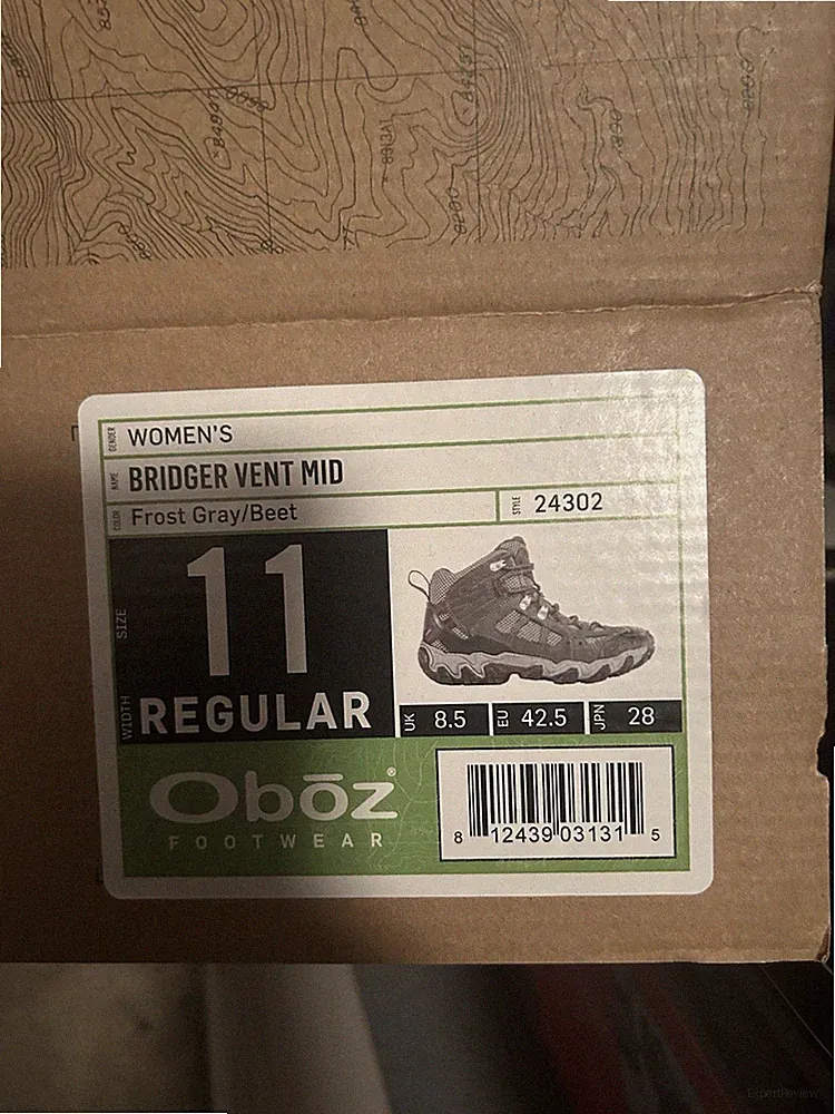 Oboz Bridger Mid Women Hiking Boots Size 11 NEW