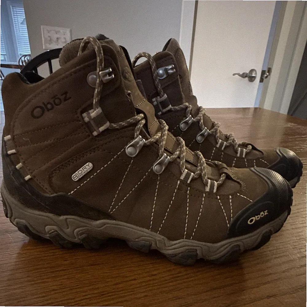 Oboz Brown Women's Hiking Boots Trail Outdoor Durable Footwear
