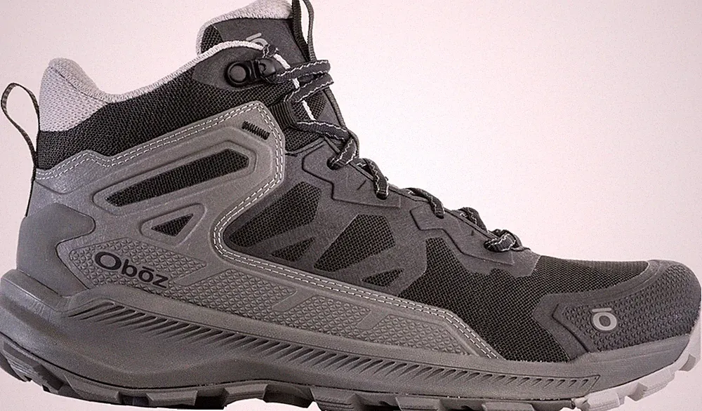 Oboz Katabatic Mid Hiking Boots - Black Sea