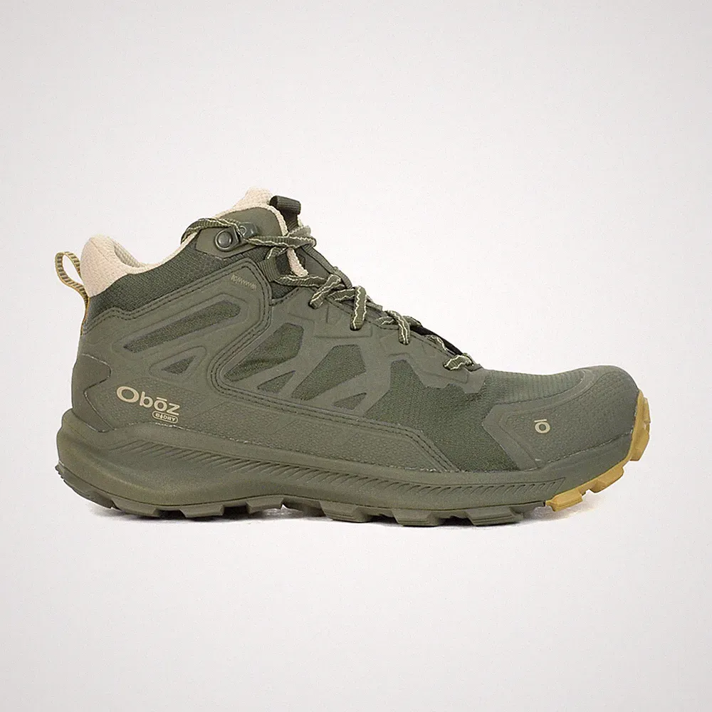 Oboz Men's Katabatic Mid Evergreen B-DRY Trail Boots 46001.332