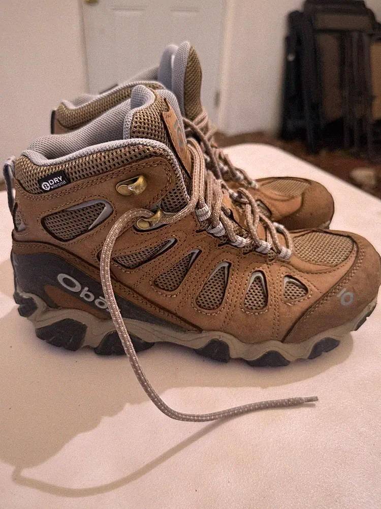 Oboz Sawtooth II Mid Hiking Shoes Women's Size 9.5 WIDE or Men’s 8 Boots