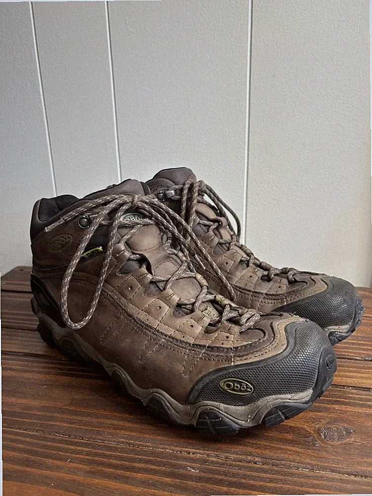 Oboz Yellowstone II BDry Waterproof Hiking Backpacking Boots Men's Size 11