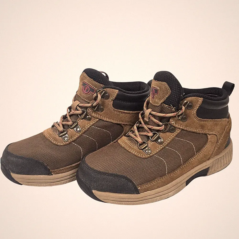 Orthofeet Delta 882 Womens Boots Size 7.5 2E X-Wide Brown Gorpcore Hiking Cabin