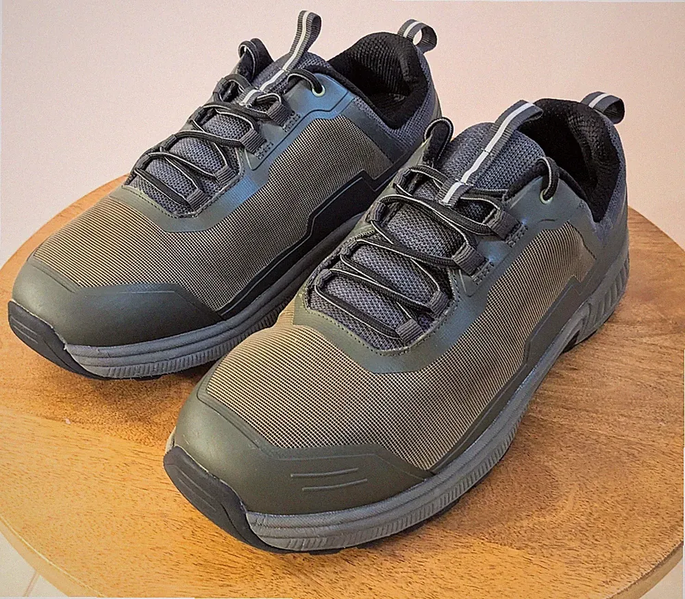 Orthofeet Men's 12 4E XWide Cascade Hiking Shoes Orthotic Insoles Arch Supports