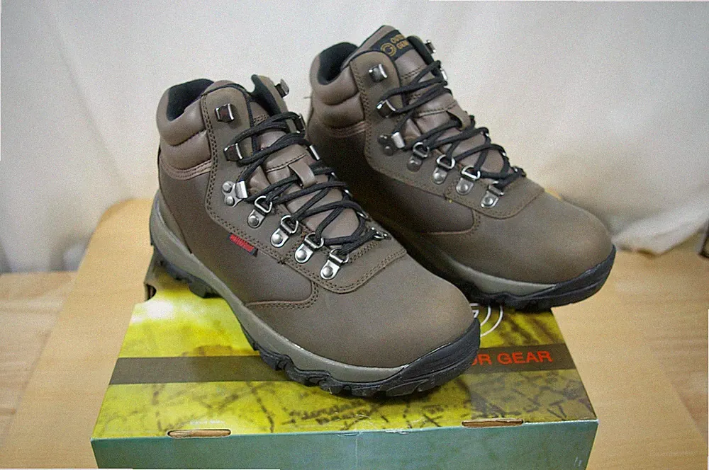 Outdoor Gear Saratoga Mens Hiking Boots Size 13 Brown Leather NIB