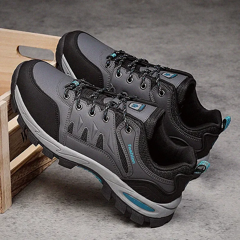 Outdoor Men's Hiking Casual Waterproof Trainers Non-slip Climbing Trekking Shoes